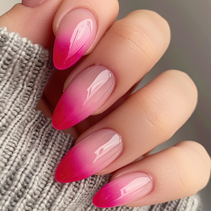 Manicure process at Le Nail Boutique