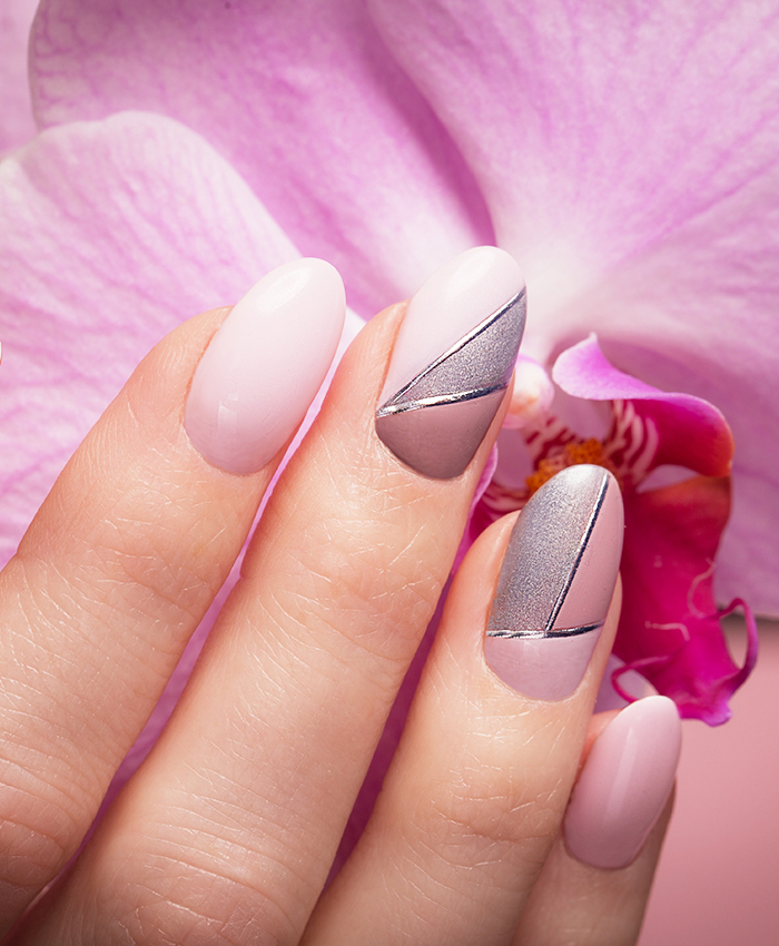 Elegant nail art design from Le Nail Boutique